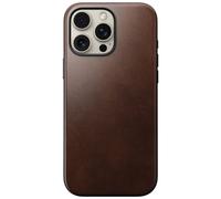Nomad Nomad Coque Modern Horween Leather iPhone 16 Pro Max Rustic Brown Brun foncé