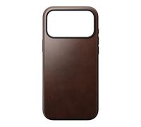 Coque en cuir Moderne Nomad iPhone 17 Pro Max - Marron Rustique Horween - NM014247858