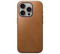Nomad Modern Leather Case Magsafe iPhone 15 Pro tan - NM01615385 Brun