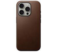 Nomad Nomad Coque Modern Leather iPhone 15 Pro Marron Marron