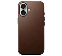 Nomad Nomad Coque Modern Leather iPhone 16 Brown