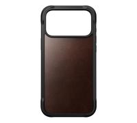 Nomad Nomad Coque Rugged Horween Leather iPhone 17 Pro Max Rustic Brown Marron