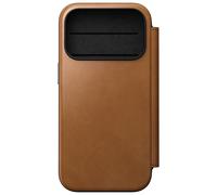Nomad Nomad Étui de télephone portefeuille Modern Leather Folio pour iPhone 18 Pro Max English Tan Marron