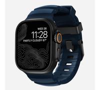 Nomad Goods - Bracelet sport étanche Rocky Point 49 mm pour Apple Watch - Bleu carbone