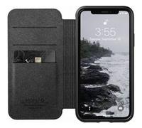 Nomad Rugged Folio Étui portefeuille en cuir iPhone XS Max Marron Brun G