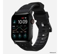 Nomad Rugged Strap pour Apple Watch 42/44/45/49mm (Connecteur noir) Noir