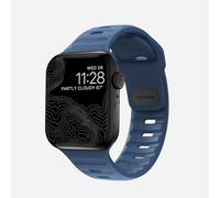 Nomad Sport Band Bande Bleu Caoutchouc pour Apple 41mm / 42mm
