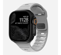 Nomad Bracelet Sport FKM – Gris lunaire – 150–200 mm – pour Apple Watch 42/44/45/49 mm