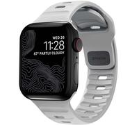 Nomad - Bracelet sport pour Apple Watch 42mm / 44mm / 45mm / 49mm - Gris / Noir - NM01958185