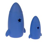 NOMAD TALES Bloom Rocket Jouet à coller, adapté à un usage alimentaire et passe au lave-vaisselle, en silicone, taille S : Ø 4,6 x H 9,5 cm