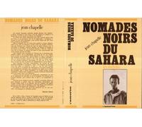 Nomades noirs du Sahara - les Toubous - Jean Chapelle - L'harmattan - Livre