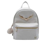 Nomadict | Sac à Dos Fashion Gaming Vif d'or | Inclus Pochette de Rangement Compatible pour Console | Licence Officielle Harry Potter | | Doté de 5 compartiments | Fabriqué avec des matériaux Durable