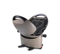 NOMADIQ BBQ Camping | Barbecue de table | Compact | 2 brûleurs | Barbecue à gaz de camping | Barbecue à gaz pour camping-car | Plaque de cuisson, portable, extérieur, barbecue, réchaud d'extérieur