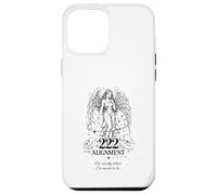 Nombre d'ange 222 Alignement Numérologie Angelcore céleste Coque pour iPhone 12 Pro Max