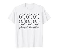 Nombre d'ange 888 Numérologie Spiritualité T-Shirt Graphique avec Valeur