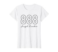 Nombre d'ange 888 Numérologie Spiritualité T-Shirt Graphique avec Valeur