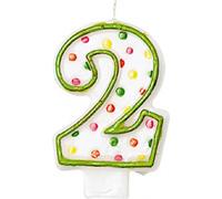 Nombre de bougies Polka Dots #2