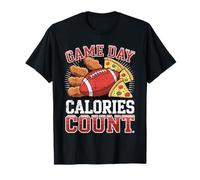 Nombre de Calories pour Funny Game Day Football Pizza Wings T-Shirt