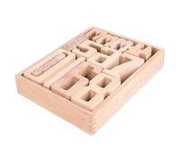 Nombre De Numéros Éducatifs - Bloc De Nombre De Bois | Blocs De Construction D'IMPACKING Jeux | Blocs Numériques en Bois | Numéros D'empilement Éducatif Bloque Jouets | Inspiré De Mont