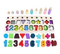 Nombre de Puzzle En Bois Nombre Assortis D'Apprentissage Éducatif Math Counting Jouets D'Enfants BT886 G