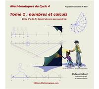 Nombres et calculs mathématiques Cycle 4 - Philippe Colliard - Mathemagique.com - broché - Scolaire / Universitaire
