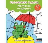 Coloriages magiques Maternelle – Moyenne section 4/5 ans – Chiffres et quantités – Nathan