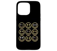 Nombreux Visages souriants Coque pour iPhone 15 Pro Max