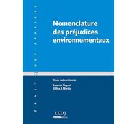Nonenclature des préjudices environnementaux