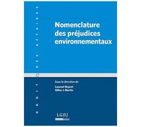 Nomenclature Des Préjudices Environnementaux