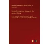 Nomenclature Patoise Des Plantes Des Environs D'arles