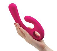 Nomi Tang - Flex Bi Bendable Dual Stimulation Vibrator Red Violet