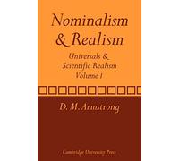 Nominalism and Realism: Universals and Scientific Realism