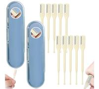 Nominateh Lot de 10 coupe-poils nasaux 2 en 1 pour homme et femme avec lames rotatives à 360°