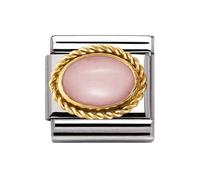 Nomination - 030507/22 - Maillon pour bracelet composable Femme - Acier inoxydable et Or jaune 18 cts