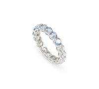 NOMINATION 925 silver woman ring with blue zircons 148629/019/005 size 13