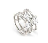 Nomination Color Wave white woman ring 149800/008/006 925 silver