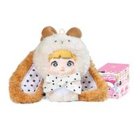Nommi Baby Sweetheart Bunny Série Blind Box Figurines Mystery Box Mignon Jouet aléatoire Cadeau d'anniversaire Noël Jouet à collectionner pour ornements de bureau 1 pièce