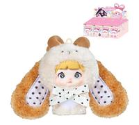 Nommi Baby Sweetie Bunny Series Figurines Blind Box Poupée en peluche Collection Jouets Cadeaux d'anniversaire pour enfants et adultes Unboxed - 8 paquets (ensemble entier)