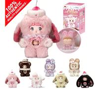 Nommi X Amls - Série Sweetheart Bite-Sized Boîte Aveugle Figurine Collector (Non-Peluche), (1 sur 7 designs possibles), Poupée Mignonne Poupée Collector, Cadeau d'Anniversaire/Fête 1 pièce (aléatoire)