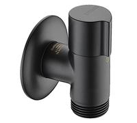 nomona Appliance Valve d'angle pour lave-vaisselle Raccord d'eau G1/2" vers G3/4" (Noir mat)