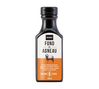 NOMU Fond d'Agneau Concentré Liquide - 200ml Prépare 6 Litres, Saveur Riche pour Plats Salés, Soupes, Ragoûts & Sauces - Sans Gluten