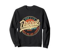 Non a La Drogue mais Oui Aux Licornes Humour Fete des Peres Sweatshirt