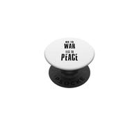 Non à la Guerre Oui à la Paix PopSockets PopGrip Adhésif