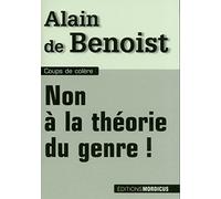 Non à la théorie du genre !
