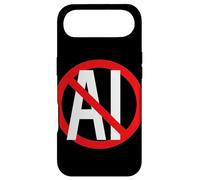 Non au Contenu généré par l'IA Anti Digital Age Stop AI Protest Coque pour iPhone Air
