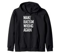 Non au racisme Personne ne naît en détestant Une Autre Personne Sweat à Capuche