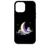 Non Binaire Lune Ce n'est Pas Une Phase Non Binaire Coque pour iPhone 12 Pro Max