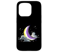 Non Binaire Lune Ce n'est Pas Une Phase Non Binaire Coque pour iPhone 15 Pro
