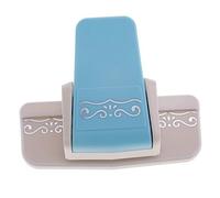 non-brand Sharplace Creative Perforatrice de Bordure pour Projets DIY Scrapbooking Création de Cartes, Bleu