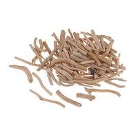 non-brand Tranches Bois Flotté Branches Rustique Artisanales Ornements Suependus Décoration Sapin, 50-80mm